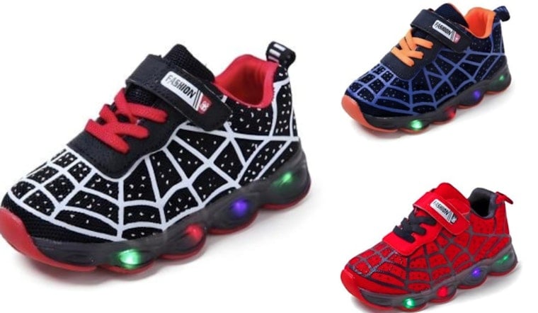 Feds Yank Flashy Kids' Sneakers Over Hidden Battery Scare