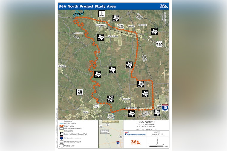 Five Competing Highway 36A Paths Stoke Big‑Rig Battle West Of Katy
