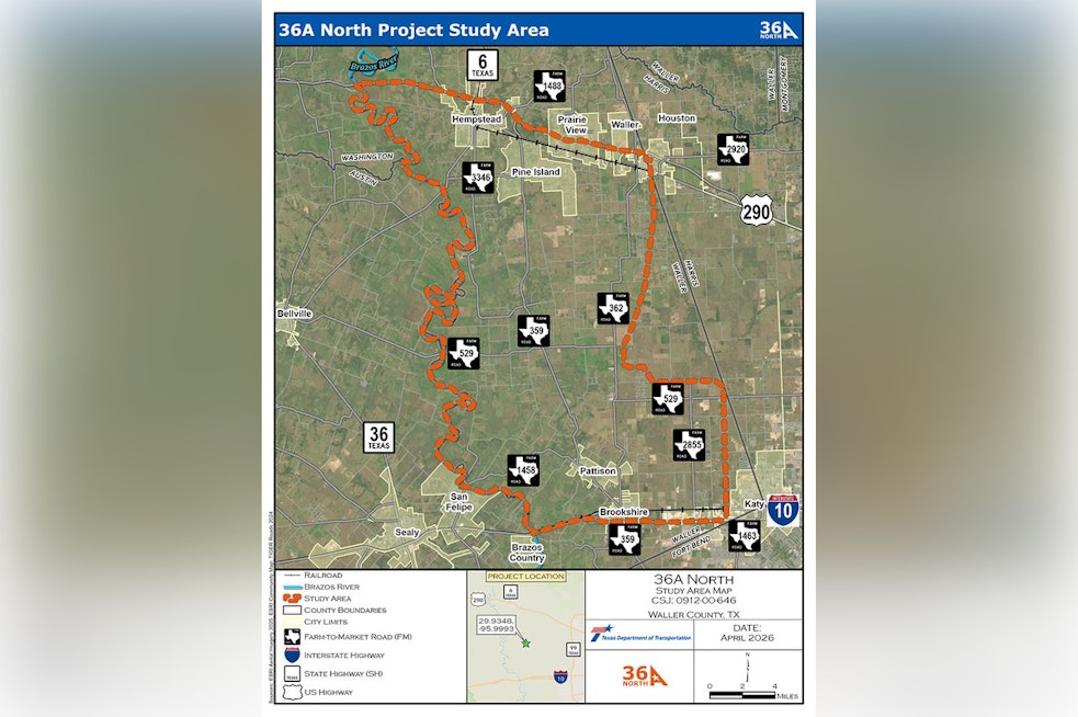 Five Competing Highway 36A Paths Stoke Big‑Rig Battle West Of Katy