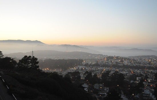 Fog Show at Dawn, Sun Break by Lunch for Classic SF Holiday Weekend