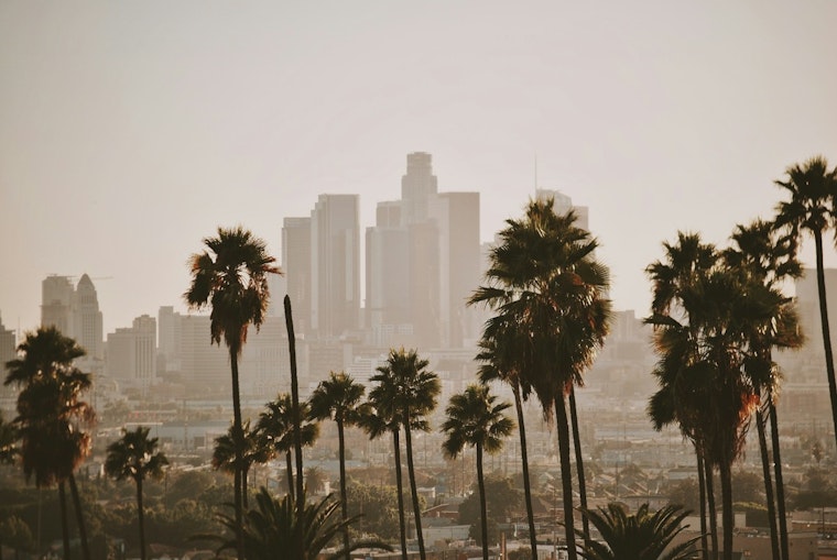 Foggy Dawn, Hot Week Ahead For Downtown LA