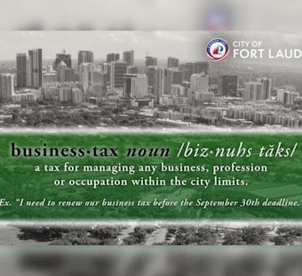 Fort Lauderdale Businesses Hit With 5% Local Tax Hike as Renewal Clock Starts