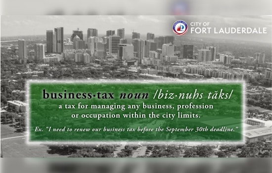 Fort Lauderdale Businesses Hit With 5% Local Tax Hike as Renewal Clock Starts