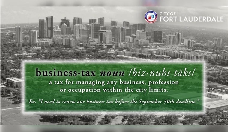 Fort Lauderdale Businesses Hit With 5% Local Tax Hike as Renewal Clock Starts