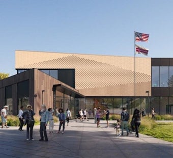 Fort Lincoln's $50.8 Million Rec and Pre-K Makeover Hits Topping-Out Milestone