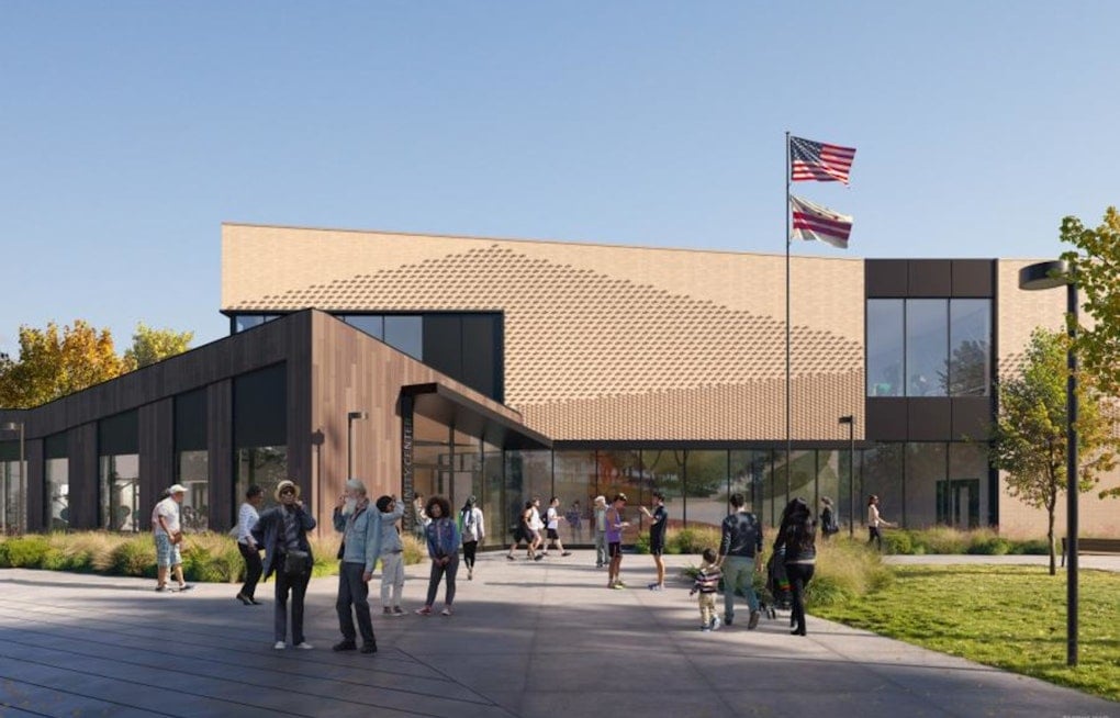 Fort Lincoln's $50.8 Million Rec and Pre-K Makeover Hits Topping-Out Milestone