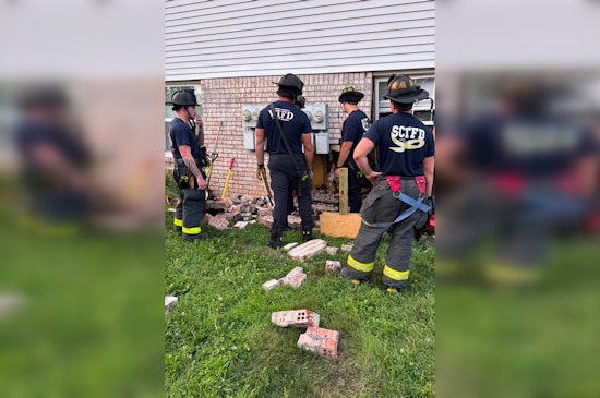 Fortville Pickup Plows Into Apartment, Triggers Wall Collapse and Late-Night Evacuation