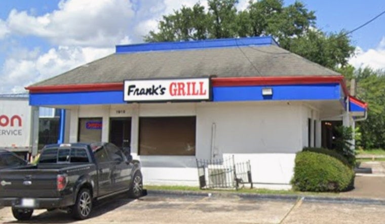 Frank's Grill Mangum Burns Down in Houston Fire