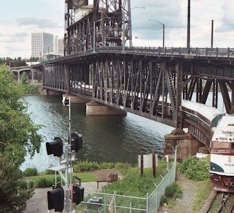 Freight Chaos On The Willamette As Train Jumps Tracks By Steel Bridge
