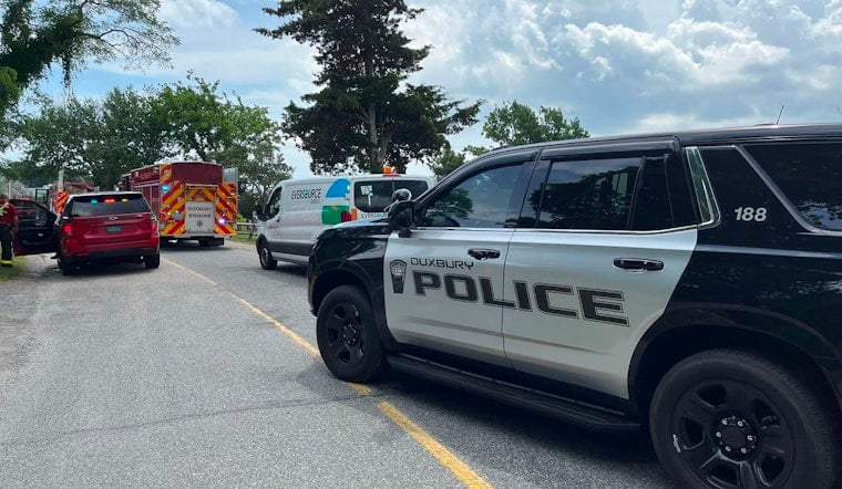 Gas Leak Chaos Shuts King Caesar Road In Duxbury