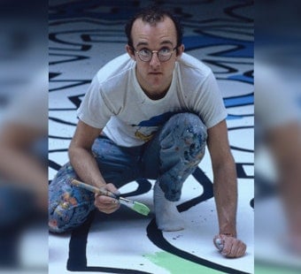 Glow-Soaked Keith Haring Show Turns Tribeca Into DV8 Time Capsule