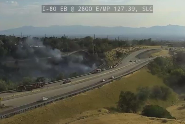 Grass Fire Slams Parleys Commute, Shuts Key I-80 Canyon Ramp