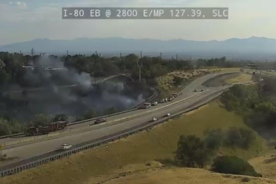 Grass Fire Slams Parleys Commute, Shuts Key I-80 Canyon Ramp