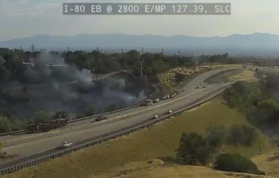 Grass Fire Slams Parleys Commute, Shuts Key I-80 Canyon Ramp