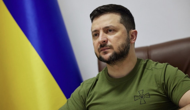 Ground Zero Shrine Taps Zelensky as 'Beacon of Hope' for Black-Tie Downtown Gala