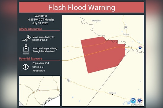 Guadalupe County Braces As Flash Flood Warning Targets I‑10 And Hwy 183