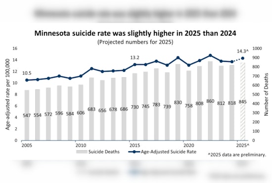 Gun Suicides Erase Minnesota Gains as Overall Toll Climbs