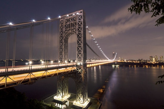 GWB Towers To Glow Nightly Over Washington Heights