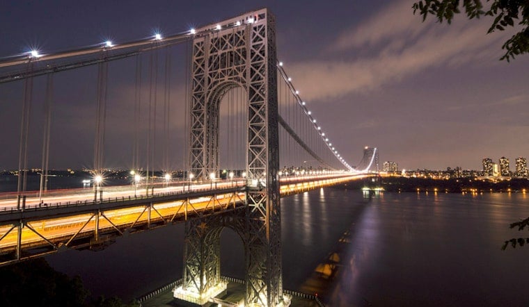 GWB Towers To Glow Nightly Over Washington Heights