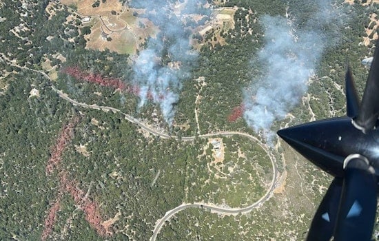 Happy Fire Slams Mt. Aukum Road, Drivers Diverted In El Dorado County