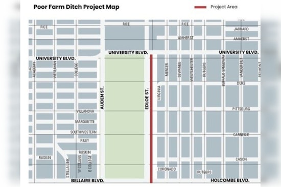 Harris County Kicks Off $32.7 Million Poor Farm Ditch Fix