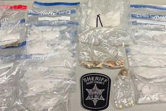 Hart County Traffic Stop Turns Into Big Meth Bust Near Commerce