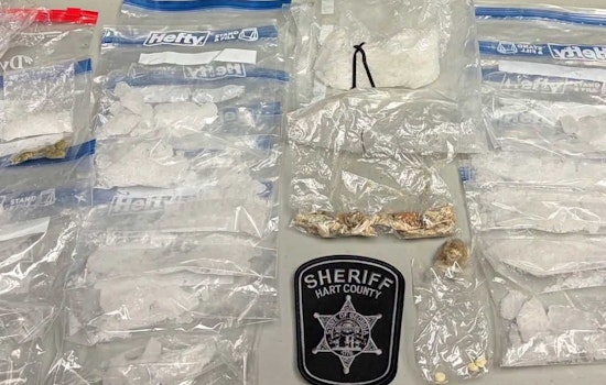 Hart County Traffic Stop Turns Into Big Meth Bust Near Commerce