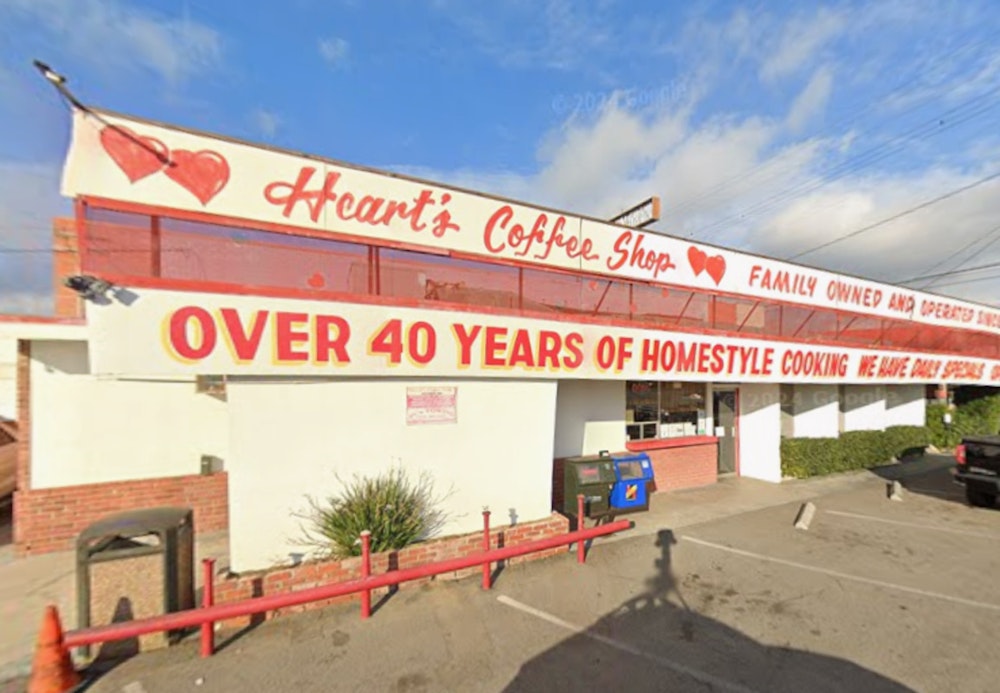 Heart's Coffee Shop Closing Aug. 9 in Van Nuys
