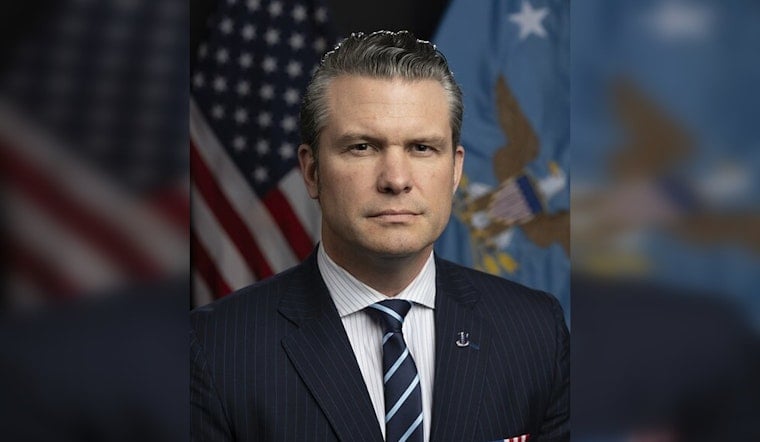 Hegseth Ceremony Draws Protests in Meridian Hill Park