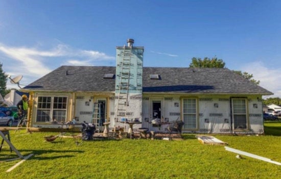 Helene-Flattened WNC Home Rises Again as Stein Hands Over Keys