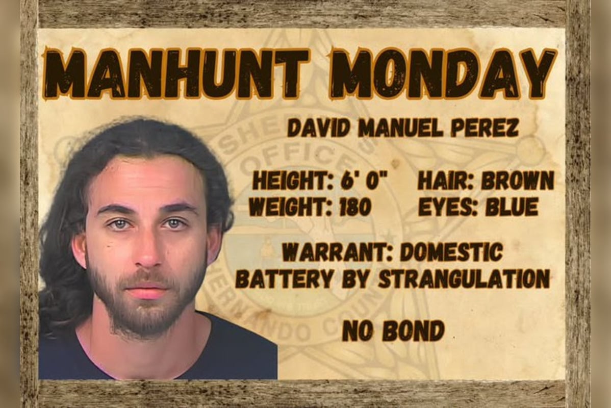 Hernando Cops Hunt David Perez In Strangulation Case