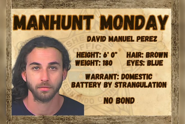 Hernando Cops Hunt David Perez In Strangulation Case