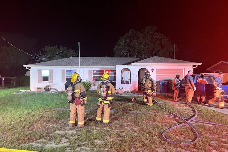 Hernando Electrical Blaze Boots Residents As Firefighters Save Three Cats