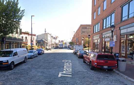 Hidden Sidewalk Bolt Pierces Fells Point Woman's Foot On Thames Street
