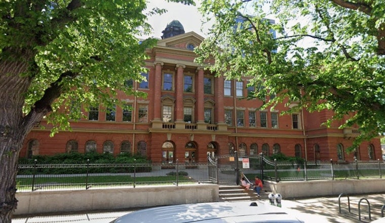 Historic Evans School Sneaks Coworking Club Above Denver Beer Garden