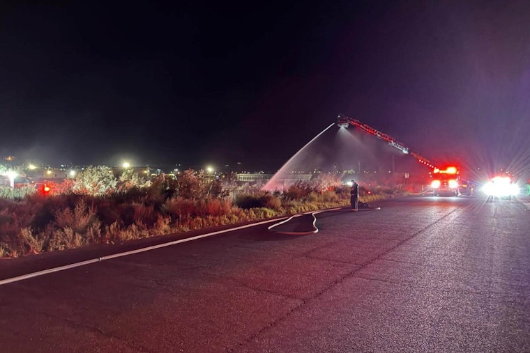 Holiday Fireworks Turn Sunland Park Brush Into 7-Blaze Hot Zone