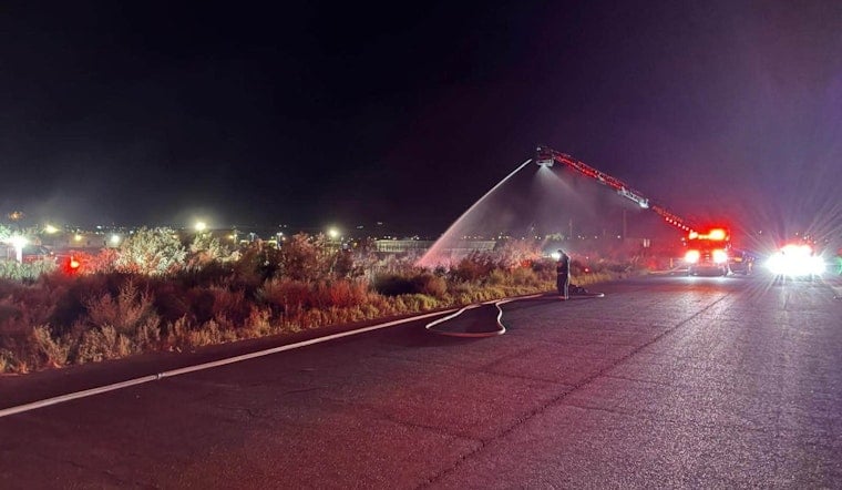 Holiday Fireworks Turn Sunland Park Brush Into 7-Blaze Hot Zone