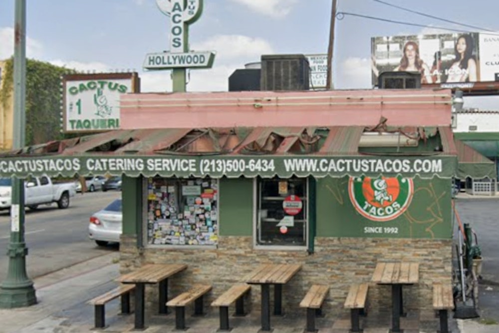 Hollywood's Late-Night Taco Icon Cactus Taqueria Gets Last Call Sunday