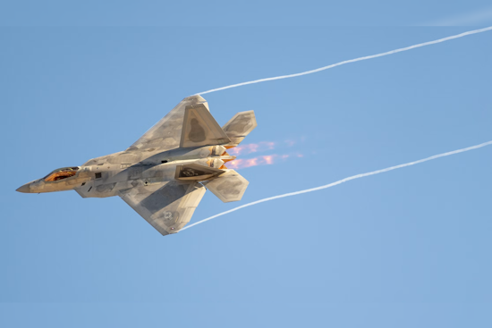 Hometown Ace Puts F-22 Raptor Over St. Cloud Skies