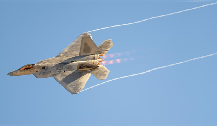 Hometown Ace Puts F-22 Raptor Over St. Cloud Skies