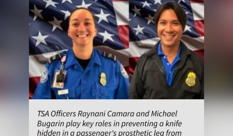 Honolulu Airport Stunner As Knife Found Hidden In Prosthetic Leg