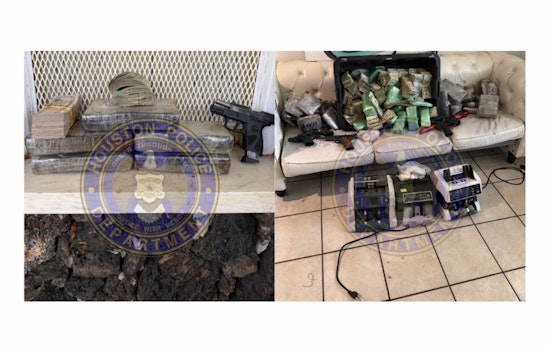 Houston Cops Haul In 27 Kilos, Cash Mountain In Drug Squad Raid