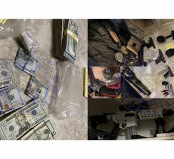 Houston Cops Snag 22 Illegal Guns, Meth, Cocaine and a Pile of Cash