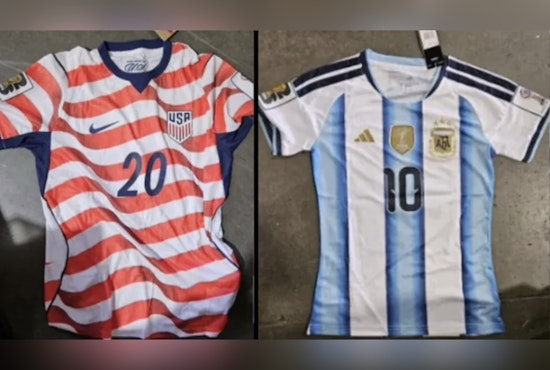 Houston Feds Snag $9 Million Pile Of Fake World Cup Swag At Bush Airport