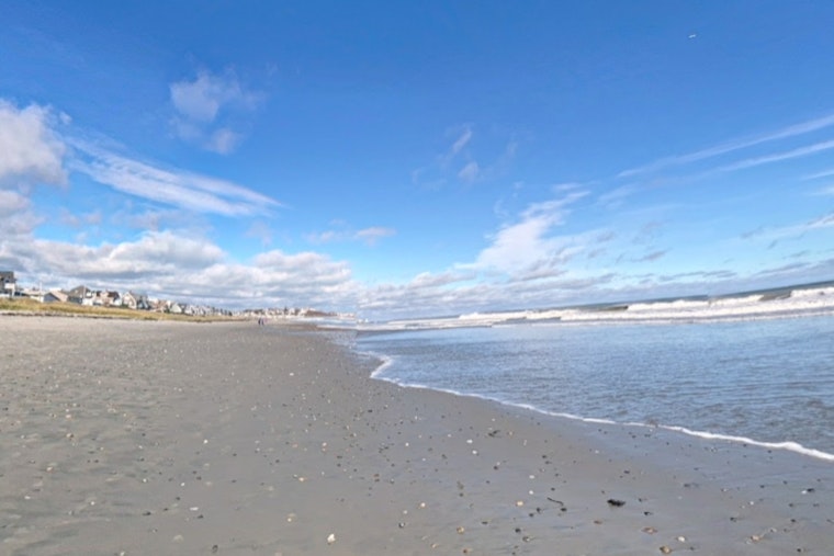 Hull Authorities Tape Off Section of Nantasket Beach