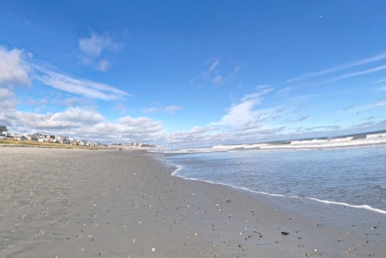 Hull Authorities Tape Off Section of Nantasket Beach