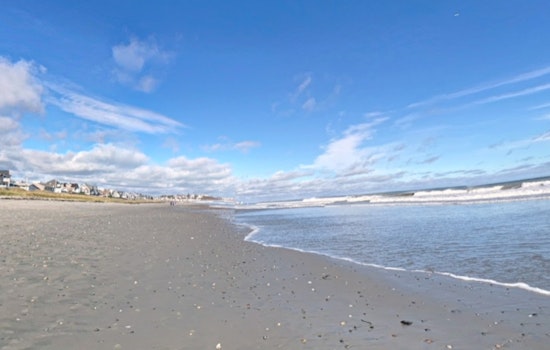 Hull Authorities Tape Off Section of Nantasket Beach