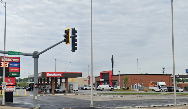Hundreds Of Motorcycles Swarm Dan Ryan After Posen Gas Station Gathering