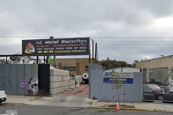 Hunts Point Choked By Towering Recycling Yard Inferno