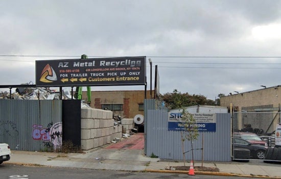 Hunts Point Choked By Towering Recycling Yard Inferno